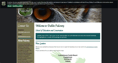Desktop Screenshot of dublinfalconry.ie