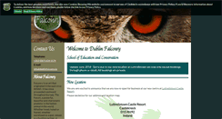 Desktop Screenshot of dublinfalconry.com